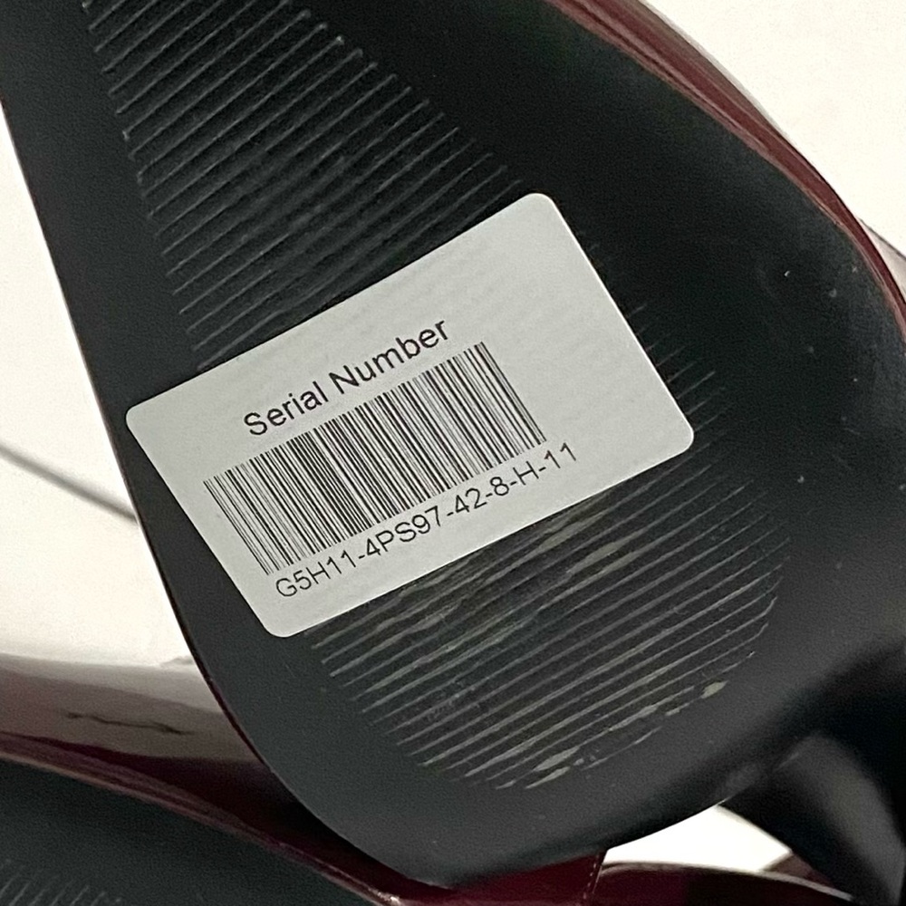 JW PEI New Vivovr Burgundy Heel Slingback Pumps Size 8 - Picture 12 of 14